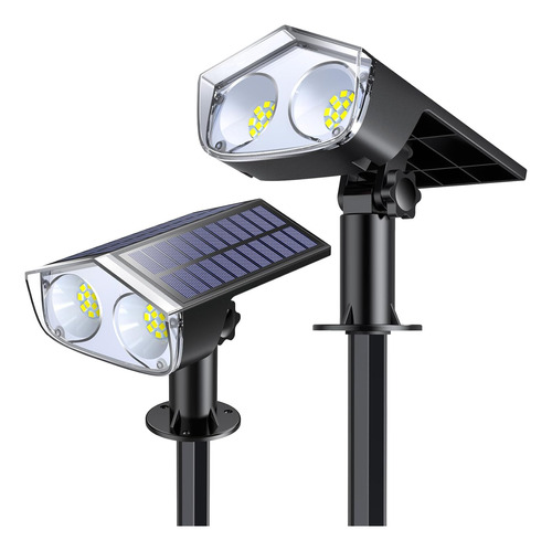 Aloftsun 24 Focos Solares Led Para Exteriores Ip68 Impermeab