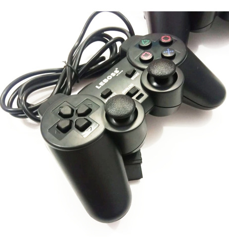 Controle Para Ps2 Playstation Kit 2 Unid Promoção Liquidação