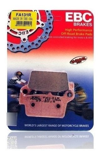 Pastillas Freno Ebc Brakes Honda Nsr 50 X (ac10-190)