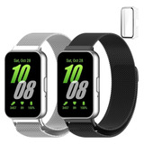 2 Correas De Acero Milanés + Funda Para Samsung Galaxy Fit 3