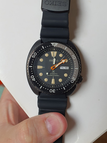 Relógio Seiko Prospex Turtle Ninja Srpc49 Srpc49k1 Black