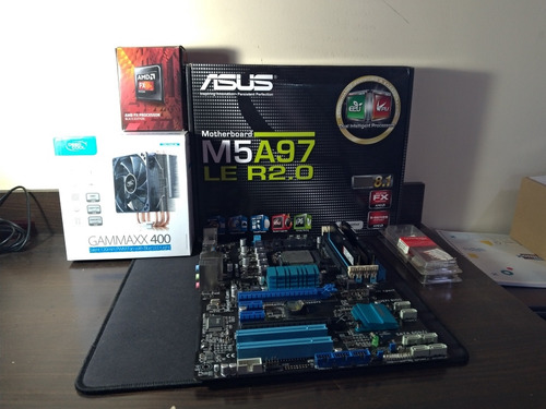 Kit Pc Amd Fx 8300 8 Gb Ram Placa Mãe Asus M5a97 + Cooler