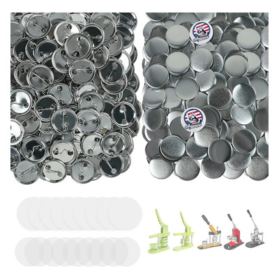 100 Juegos de Pines Metálicos Hierro 3.2cm para Máquina Mecolour Broches | MercadoLibre