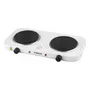 Anafe Eléctrico Brolux 2 Hornallas 2000 Watts Color Blanco | Envío gratis