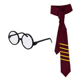 Corbata Gryffindor Harry Potter + Lentes