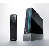 Nintendo Wii 512mb Original Black Edition Cor  Preto