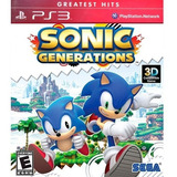 Sonic Generations Ps3 Fisico