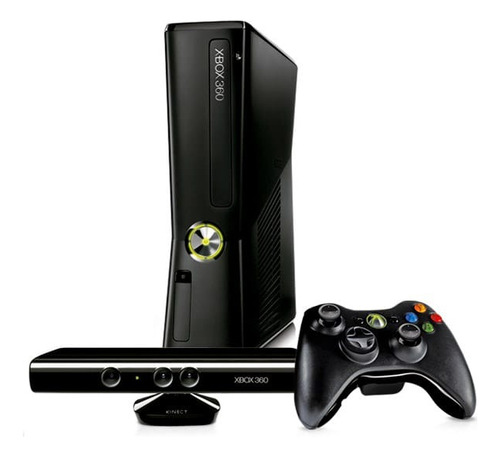 Microsoft Xbox 360 + Kinect Slim 250gb + Juegos