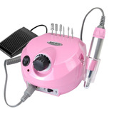 Lixadeira Nail Drill Porquinho Cor Rosa - 110v/220v