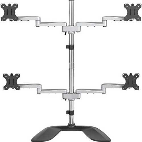 Soporte De Monitor Cuádruple  - Ergonómico 4 Brazo Vesa (2x