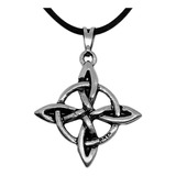 Colar Nó Da Bruxa Amuleto De Proteção Lendário Celta Wicca