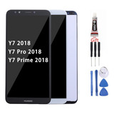 A Pantalla Lcd Táctil Y7 2018 Y7 Prime 2018 Azul