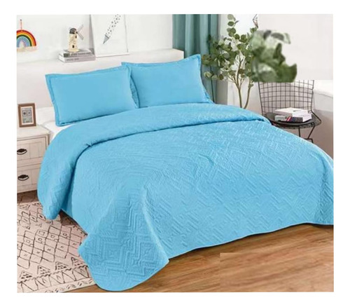 Cobertor Quilt Verano Cubrecama 2 Plazas Cl Tfc25 