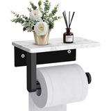 Stainless Steel Toilet Paper Holder 2-in-1