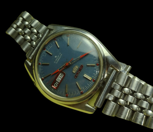 Relógio Seiko Automático Pulseira Grão De Arroz Sk 1 9890