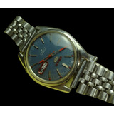 Relógio Seiko Automático Pulseira Grão De Arroz Sk 1 9890