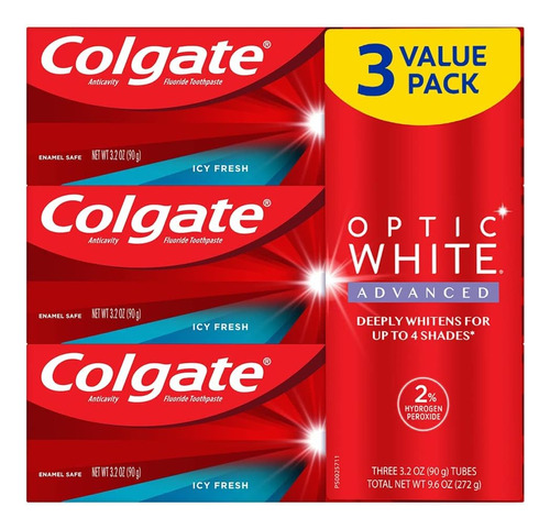 Pasta De Dientes Blanqueadora De Dientes Colgate Optic White