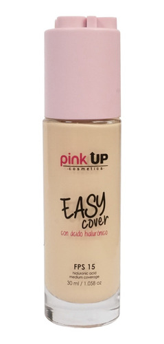Pink Up, Maquillaje Liquido, Cobertura Media, Base De Agua