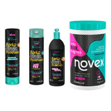  Shampoo Novex Santo Black Poderoso Kit Novex Santo Black Poderoso En Pote Creme De 2000ml De 2000ml