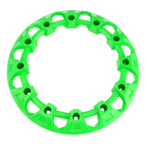 Generic Atv Rueda Llanta Cubo Protección Verde 10 Pulgadas