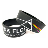 2  Pulseras Rock Band Pink Floyd The Dark Side Of The Moon