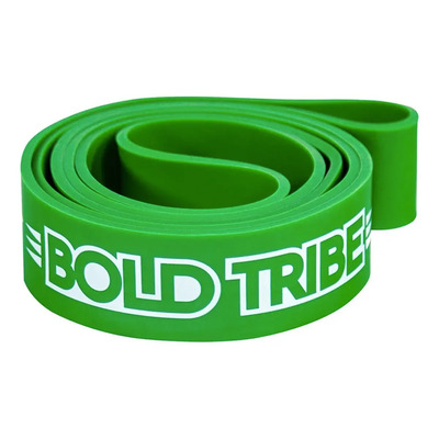 Bold Tribe Liga de Resistencia Verde #4 Banda Elástica de 22-56 kg Bandas de Resistencia Para Ejercicio Cross Training Calistenia y Entrenamiento Funcional Gym en Casa | Meses sin interés
