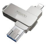 Adaptaddor Flash Drive 64gb Otg Para Usb/micro/lightning