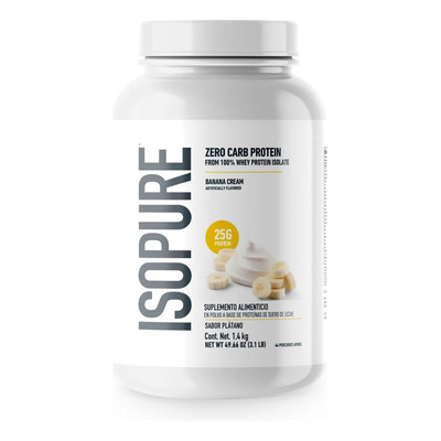Nature´s Best Zero Carb Isopure 3 Lbs Sabor Plátano | Meses sin interés