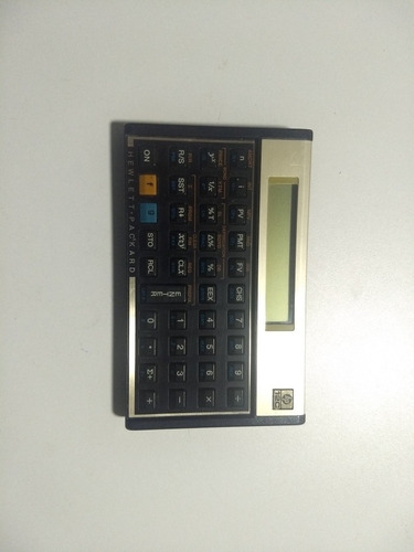 Calculadora Hp 12c Gold - Usado