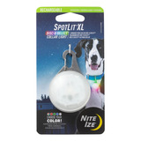 Nite Ize Spotlit Xl Led Collar Mosquetón Clip Perro Usb Reca