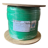Data Cable Gigalan Green Cat 6a 23 Awgx4p 305 Metros.