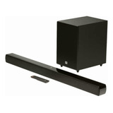 Barra De Sonido De 2.1 Canales Con Subwoofer Inalámbrico