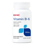 Gnc | Vitamin B6 | 100mg | 100 Vegetarian Tablets