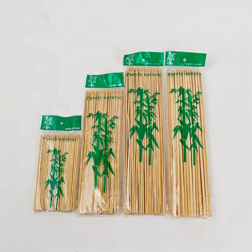 Brochetas De Madera 420 Piezas (5 Paquetes Con 84 Piezas)