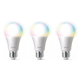 Ki Com 3 Lâmpadas Wifi Inteligente Led 15w Color Biv Elgin