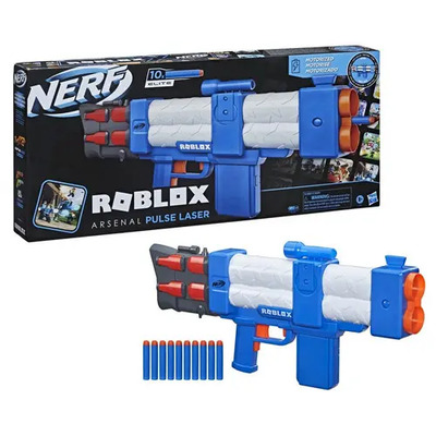 Lanzador Nerf Roblox Arsenal Pulse Laser Con 10 Dardos Elite | Envío gratis