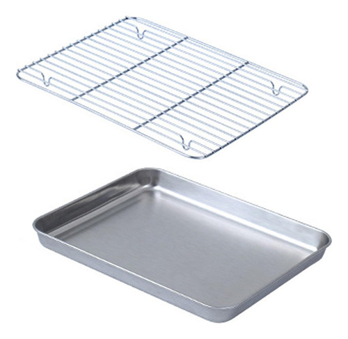 Bandeja Para Horno, Rejilla De Enfriamiento Con 28cmx23.5cm