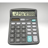 Calculadora De Mesa Grande 12 Dígitos V837b Cor Preto