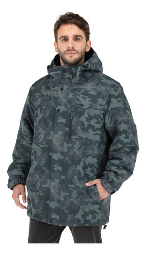 Chaqueta Impermeable Reversible Camaleon Hombre Buffalo