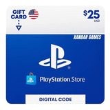 Tarjeta Psn 25$ Región Americana