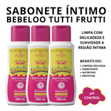 Bebeloo Aroma Tutti Frutti Kit 3 Sabonete Íntimo P/ Adultos!