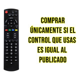 Control Remoto Panasonic Viera Lcd Hd N2qayb000485 Reemplazo