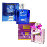 Kit Perfumes Femininos Romantic Love + Blue Spirit