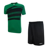 Remera Short Padel Entrenamiento Hombre Futbol Kadur Combo