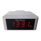 Parlante Radio Reloj Despertador Ken Brown Dx595 Usb Fm Aux