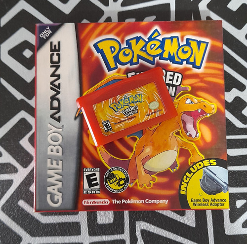 Pokémon Firered Game Boy Advance Original Caja Custom