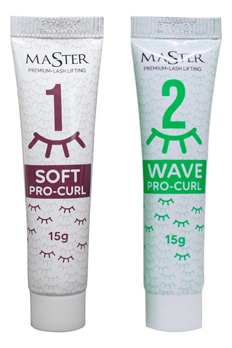 Passo 1 E Passo 2 Master / Lash Lifting Soft E Wave Curl 