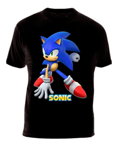 Remera Sonic 100% Algodón