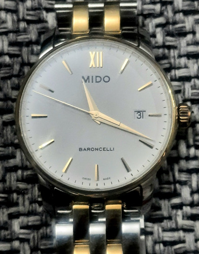 Reloj Mido Baroncelli Acero/oro