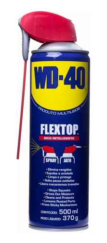 Wd40 Spray Produto Multiusos - Desengripa Lubrifica 500ml